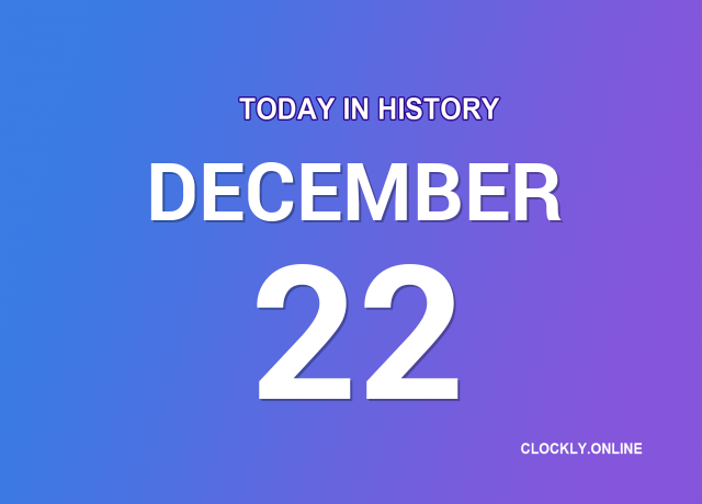 čo Sa Stalo 22 December